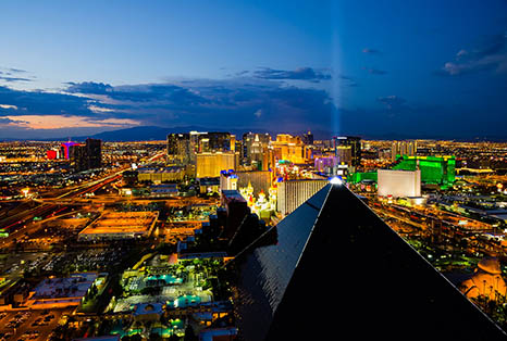 Phoenix AZ Cityscape At Night