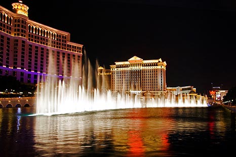 The Bellagio Fountains In Phoenix AZ